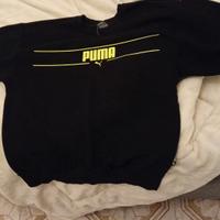 felpa senza cappuccio puma
