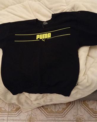 felpa senza cappuccio puma