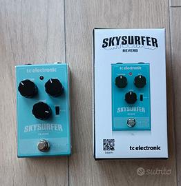 TC electronic skysurfer reverb pedale per chitarra