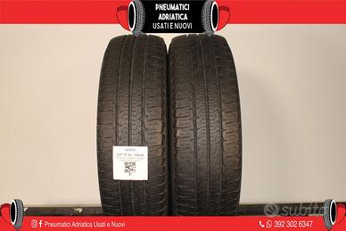 2 Gomme 225 75 R 16C Michelin al 89% SPED GRATIS