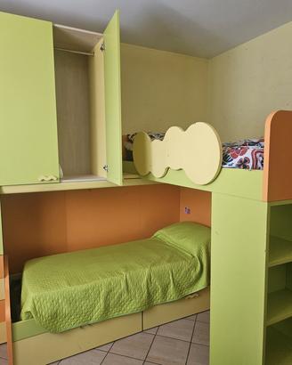 Stanza bambini 2 letti