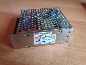 Alimentatore switching Mean Well RS-35-24