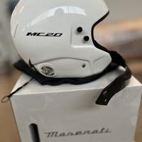 CASCO JET SPARCO RJ-I FIA COLORE BIANCO MASERATI