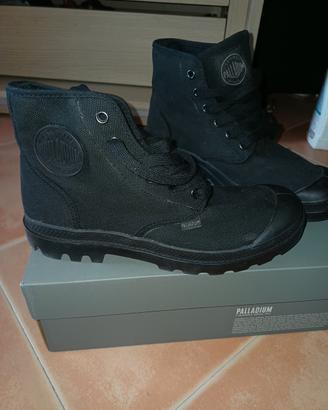 Palladium stivaletti tela