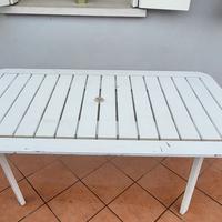 Tavolo e sedie in ferro 