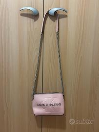 Borsa a tracolla rosa