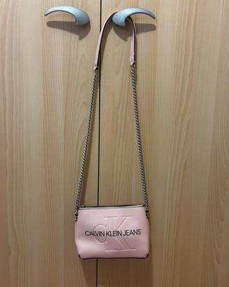 Borsa a tracolla rosa