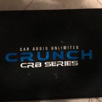 Subwoofer crunch e amplificatore jbl