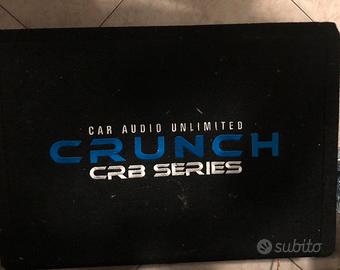 Subwoofer crunch e amplificatore jbl