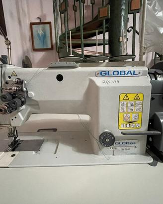 Macchina da cucire Global due aghi
