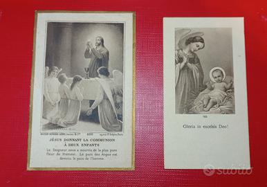 santini ricordo prima comunione anni 1920