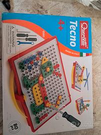 gioco quercetti tecno costruzioni tipo lego mecca