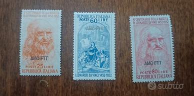 Francobolli Trieste Zona A 1952 Nuovi 