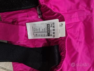 Pantaloni sci bambina