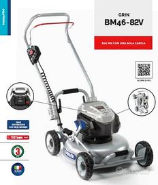Tagliaerba a batteria GRIN BM46 82V