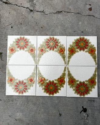 Piastrelle ceramica cucina originali anni '70