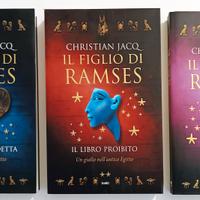 Tre volumi di Christian Jacq "Il figlio di Ramses"