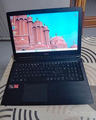 NOTEBOOK PC ACER RYZEN 3 12GB SSD 256 VIDEO 1GB