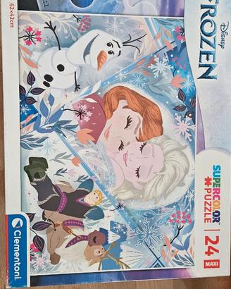 Frozen puzzle 24 pezzi