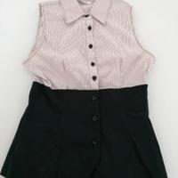 Top, camicia senza maniche, elastica