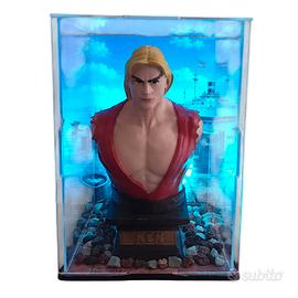 Ken Masters Street Fighter busto 3D LED teca