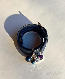 Bracciale Swarovski in pelle con Charms
