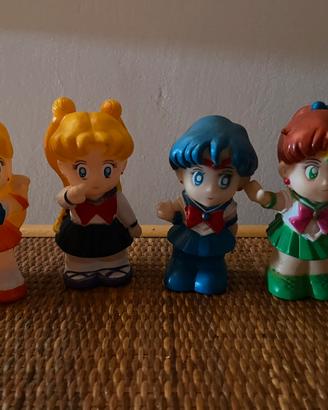 4 Statuine / Personaggi Vintage Sailor Moon ‘90