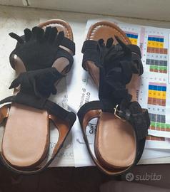 sandali modello vintage made italy