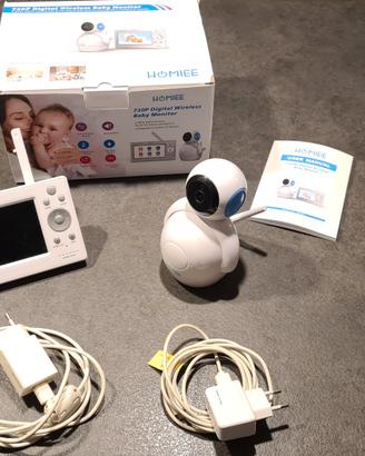 HOMIEE Baby Monitor Video da 5" HD