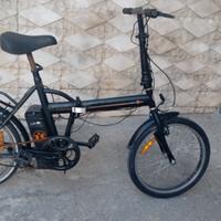 bicicletta elettrica pieghevole 