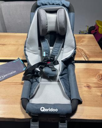 Seggiolino per rimorchio bici queridoo