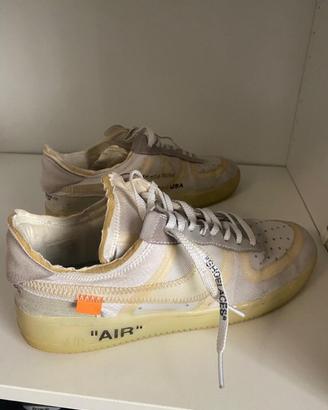 Scarpe nike x off white