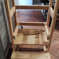 Torretta in legno Montessori