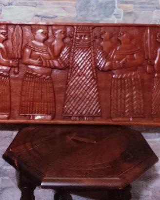 "Tavola etnica decorativo Africano*