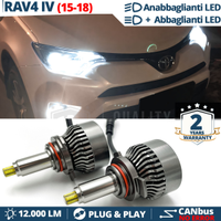 Lampadine LED HIR-2 PER Fari Toyota Rav4 4 da 2015