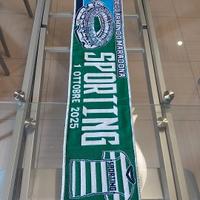 sciarpa Napoli sporting Lisbona Champions League 
