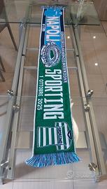 sciarpa Napoli sporting Lisbona Champions League 
