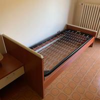 LETTO singolo bordo bianco
