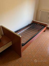 LETTO singolo bordo bianco
