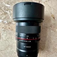 Obiettivo Samyang MF 14mm f2.8 per Nikon Z