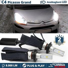 Lampade LED H7 per Citroen C4 Picasso CANbus 6500K