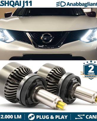 Kit LED per NISSAN QASHQAI J11 Luci Bianche CANBUS