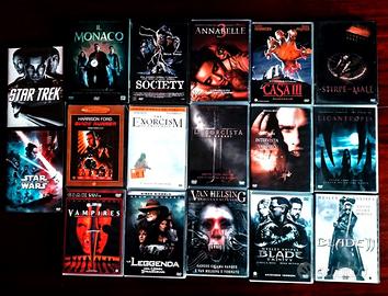 20 DVD  *HORROR - FANTASCIENZA - THRILLER*