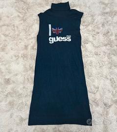 Abito Guess smanicato strass cuore UK XS/S