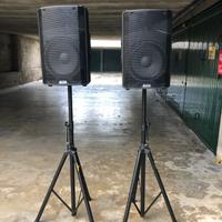 casse diffuori altoparlanti ALTO TX 212 + stands