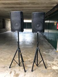 casse diffuori altoparlanti ALTO TX 212 + stands