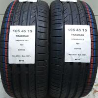 2 GOMME 195 45 15 TRACMAX BF16