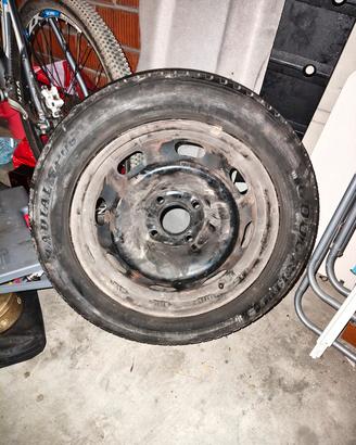 ruota scorta con crick Citroen c3