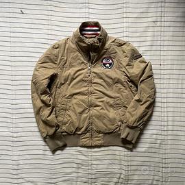 Vintage Napapijri bomber jacket kaki uomo - S