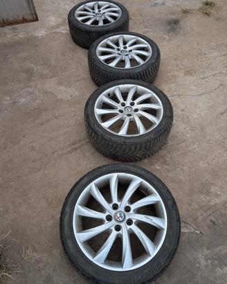 ruote invernali Giulietta Bridgestone 225/45R17 